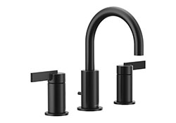 Moen 8-Inch Standard Shower Arm With Modern Square Flange – Brushed Gold, Metal Construction, 1/2 IPS Connection