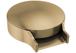 MOEN Level Non-Diverter Tub Spout in Brushed Gold | The Home Depot Canada